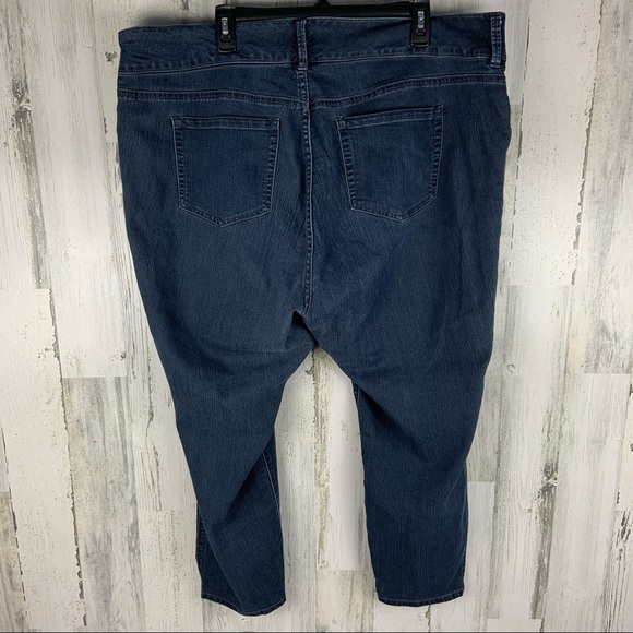 TORRID Blue Denim Jegging Jeans Size 22 - Picture 6 of 7